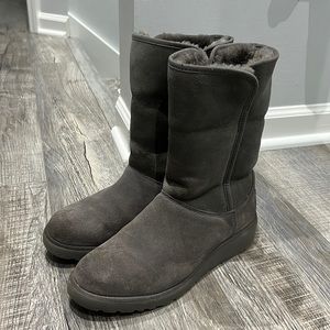 Womens Grey Ugg boots (size 8)